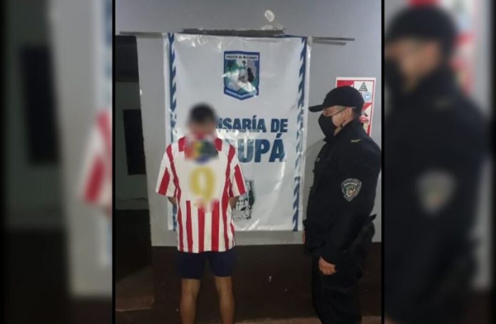Garupá: detuvieron a un joven acusado de estar involucrado en un hecho de robo
