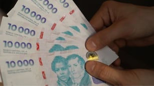 Cómo reconocer un ejemplar falso de 10.000 pesos.