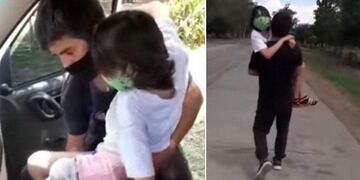 Caso Abigaíl: El gobierno de Santiago del Estero pagará el tratamiento oncológico (captura video).