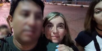 El dolor del padre de familia que perdió a su esposa y a su hija en la tragedia vial de Rosario.