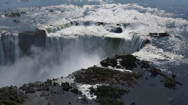Continúa inhabilitado el circuito Garganta del Diablo de las Cataratas del Iguazú.