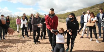 Reconstruyeron el asesinato de Nélida Villar en el cerro Ceferino.