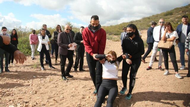 Reconstruyeron el asesinato de Nélida Villar en el cerro Ceferino.