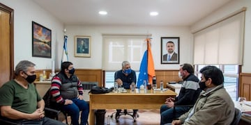El Sindicato de Peones de Taxis se reunión con el secretario de Gobierno Municipal
