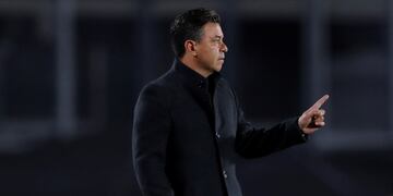 El Muñeco Gallardo, DT de River.