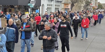 Punta Alta realizó la Marcha Federal Universitaria