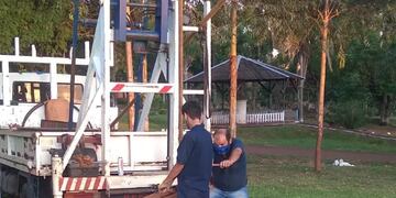Ponen en funcionamiento una perforación en una Unidad Penitenciaria de Oberá.