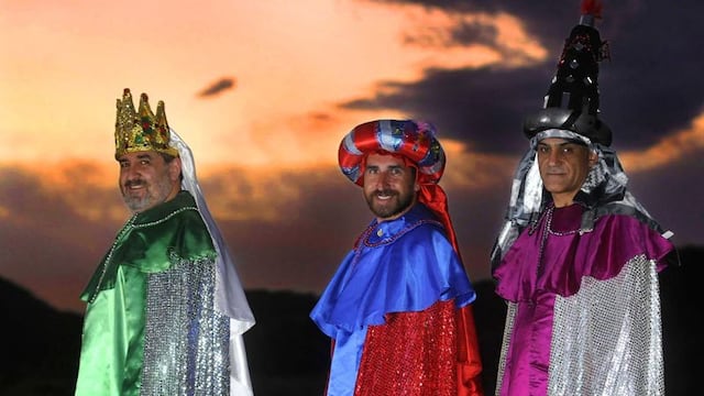 Esta noche, la clásica cabalgada de los Reyes Magos organizada en Godoy Cruz se podrá ver en directo por Canal 7 de Mendoza. Gentileza Los Andes