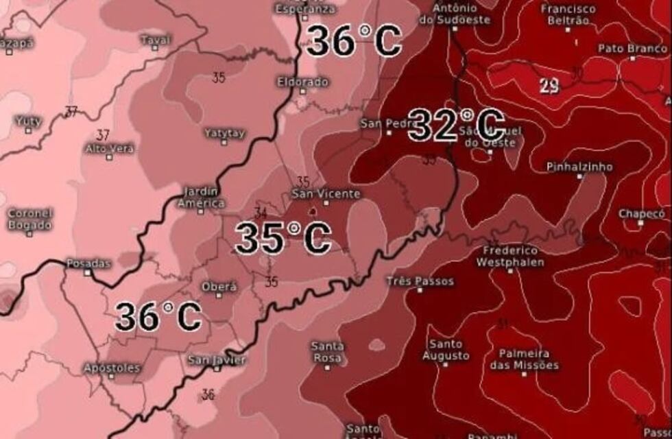 Ola de calor en Misiones: se espera una semana con altas temperaturas en la provincia