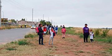 Cientos de chicos no pudieron concurrir a clases por la medida de fuerza (Mauro Monteiro)