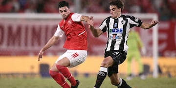 El volante de Tandil marcó el 1 a 1 ante Independiente de Avellaneda