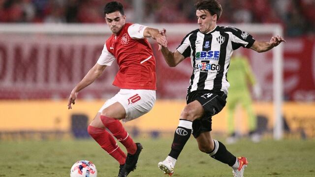 El volante de Tandil marcó el 1 a 1 ante Independiente de Avellaneda