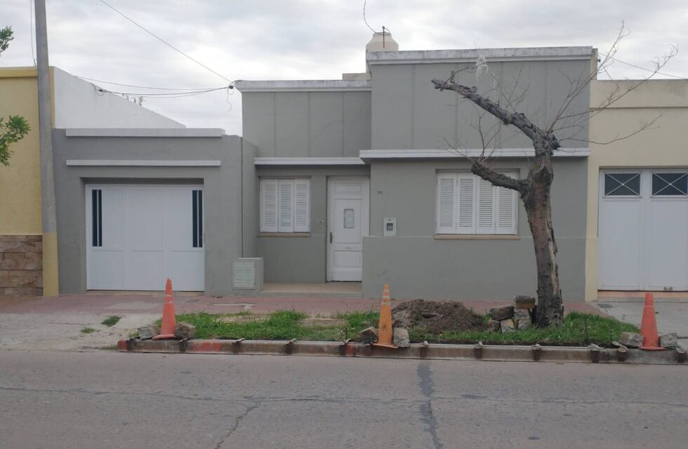 El Municipio repara cordón de avenida Brasil