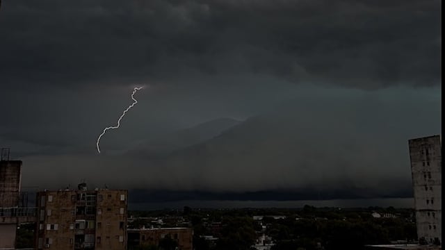Se esperan tormentas, caída de granizo y fuertes ráfagas de viento.