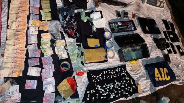 El operativo fue realizado por personal de la Agencia de Investigación Criminal (AIC) de Santa Fe. (Ministerio de Seguridad de Santa Fe)