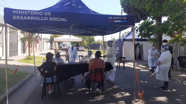 Hubo 1.186 casos de coronavirus en Santa Fe este martes