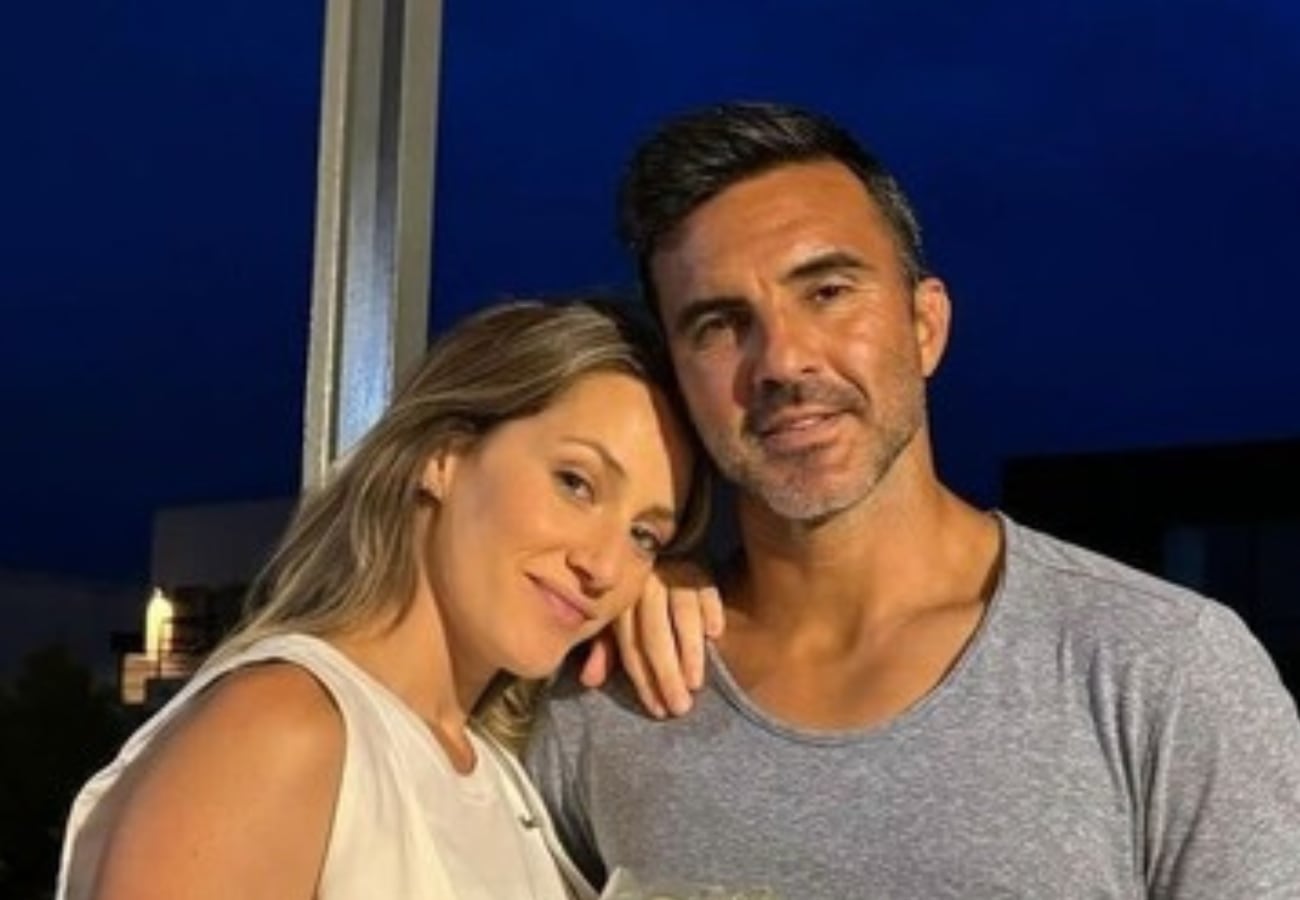 Mica Viciconte y Fabián Cubero.