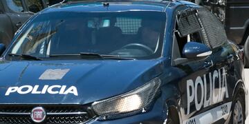 Vehículos de la Policia de Mendoza.