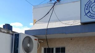 Robaron cables en el Radio Club Rafaela