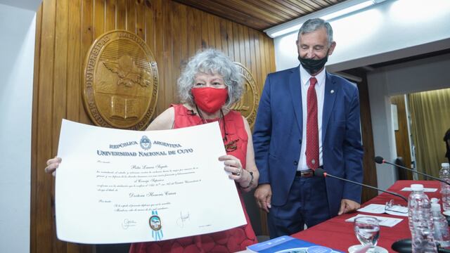 Rita Segato, doctora Honoris Causa de la UNCuyo