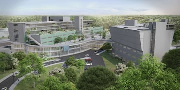 Centro de Salud de Sanatorio Allende en zona sur de la ciudad de Córdoba.