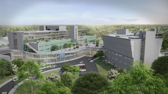 Centro de Salud de Sanatorio Allende en zona sur de la ciudad de Córdoba.