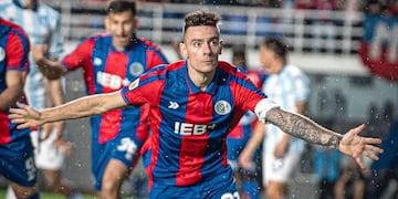 Malcom Braida sobresale en San Lorenzo y podría pasar a Boca. Instituto es dueño de parte de su ficha (San Lorenzo).