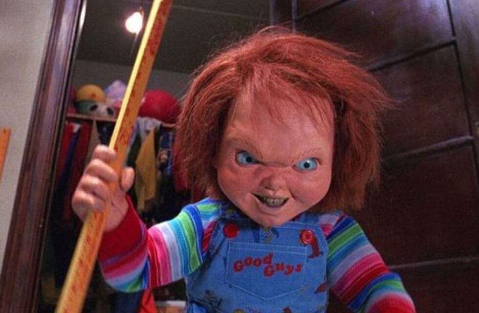 Tiene 5 años, se vistió de Chucky y asustó a todo el barrio
