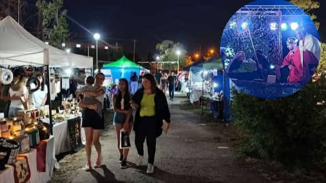 Festival navideño en Punta Alta