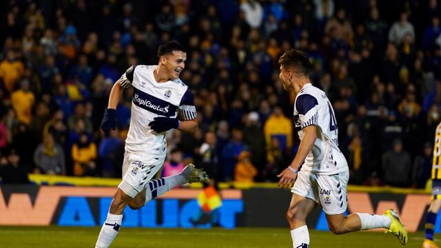 Ramón Sosa puso el 1 a 0 de Gimnasia sobre Rosario Central.