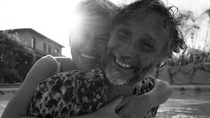 Fito Páez y su novia Eugenia, una pareja que nació en Facebook