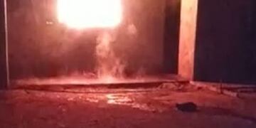 Eldorado: incendio consumió por completo una vivienda.