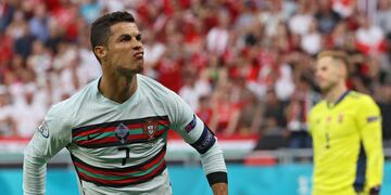 Cristiano Ronaldo, récord en la Eurocopa.
