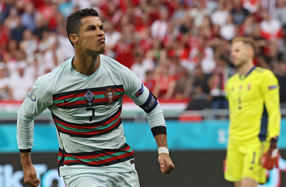 Portugal venció 3-0 a Hungría con Cristiano Ronaldo encendido: doblete y récord en la Eurocopa