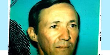 Ante cualquier información sobre el paradero de César Benítez, se solicita dar aviso a la comisaría más cercana.