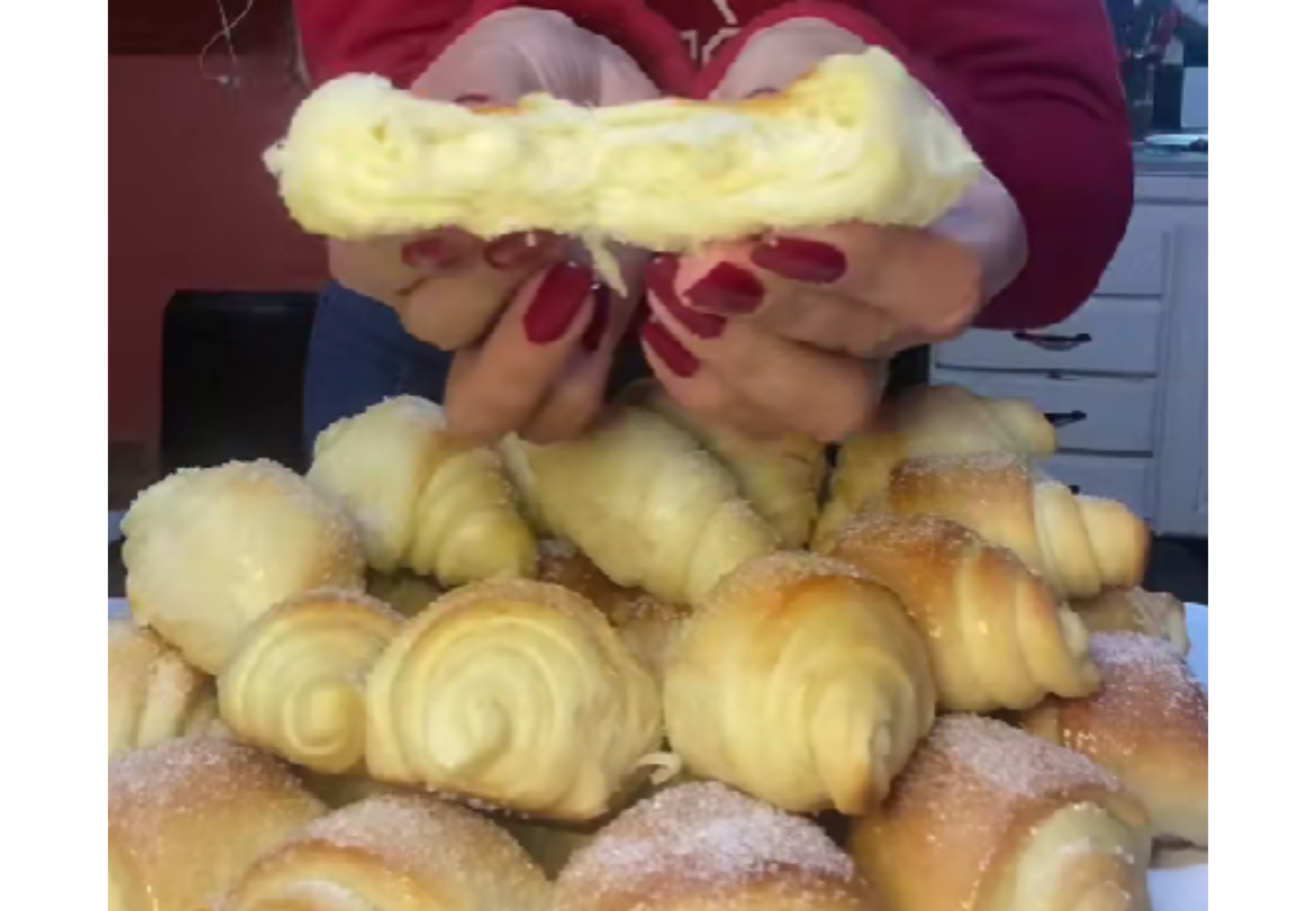 Así quedan las facturas con esta receta.