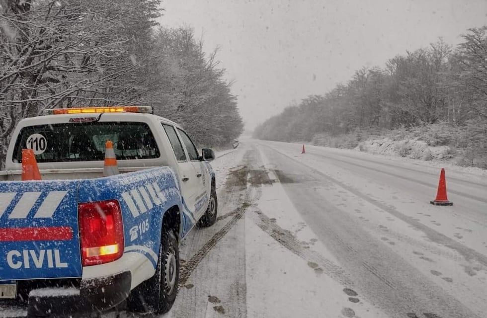 Será obligatorio el uso de cubiertas de invierno para rutas y caminos en Tierra del Fuego
