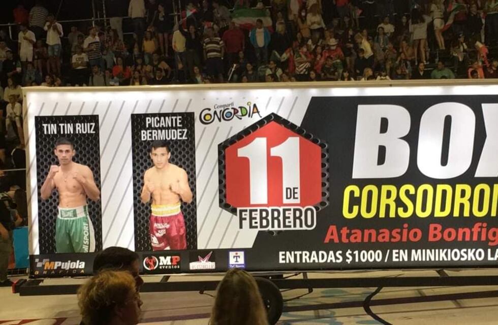 Boxeo profesional el viernes en el Corsódromo