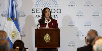 Villarruel valoró “el tiempo récord” del Senado para expulsar a Kueider. Foto: NA