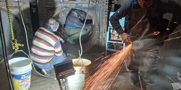 Esperarán a que baje el agua del río Iguazú para continuar con los trabajos.