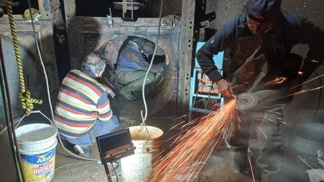 Esperarán a que baje el agua del río Iguazú para continuar con los trabajos.