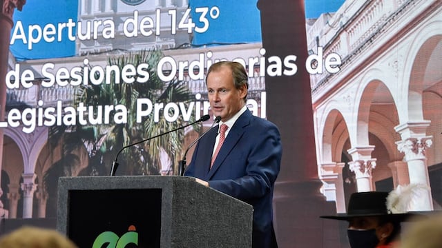 Border hizo la apertura del 143º Período de Sesines Ordinarias de la Legislatura Provincial.